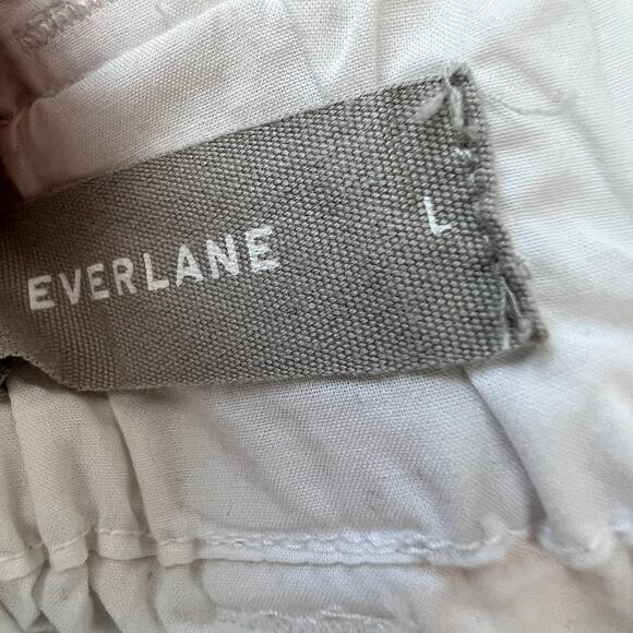 Everlane White Button-Front Mini Skirt - Picture 11 of 12